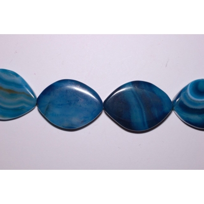 Ovale af agat - 23x33 mm....