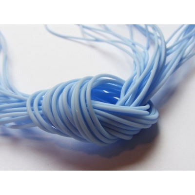 Rund gummisnøre - 1,5 mm.