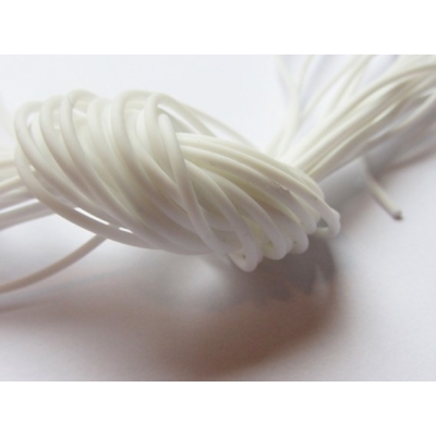 Rund gummisnøre - 1,5 mm.