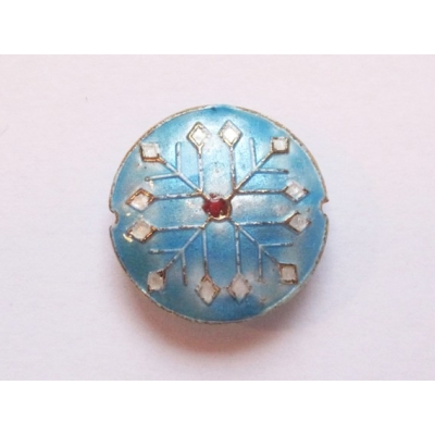 Flade-runde cloisonne -...