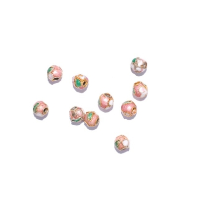 Runde cloisonne - 5 mm.