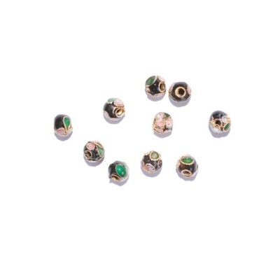 Runde cloisonne - 5 mm.