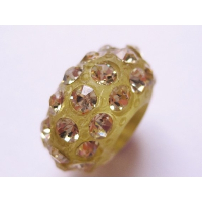 Rondel af resin - 8x14 mm.