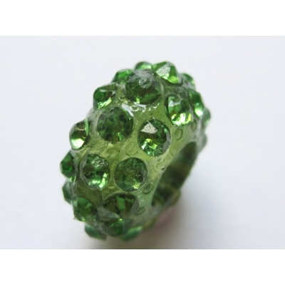 Rondel af resin - 8x14 mm.