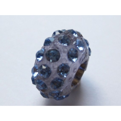 Rondel af resin - 8x14 mm.