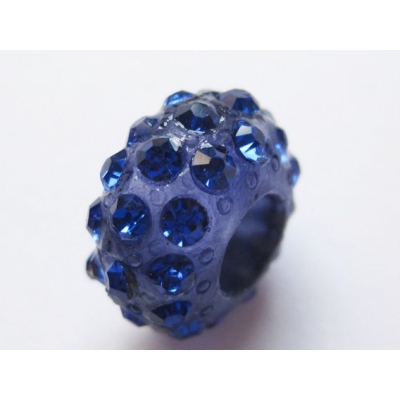 Rondel af resin - 8x14 mm.