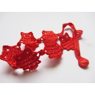 Ugle - broderi armbånd - 26...