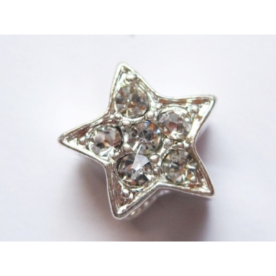 Mellemled - stjerne - 9x12 mm.