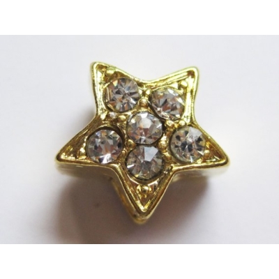 Mellemled - stjerne - 9x12 mm.