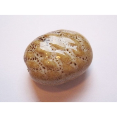 Ovale perler - 15x19 mm.