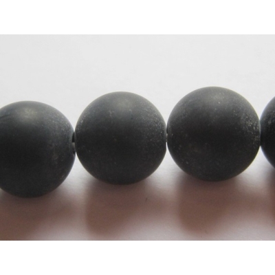 Runde onyx - 10 mm.