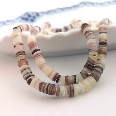 Shell discs - Heishi - 5...