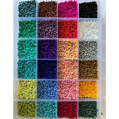 Seed beads - mix boks