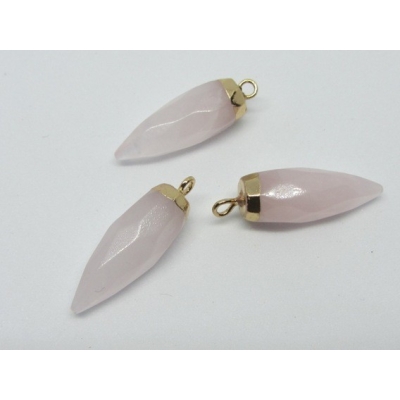 Vedhæng af Rosa Quartz - 25...
